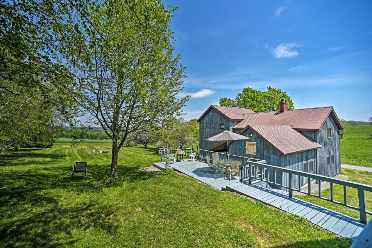 Country Escape With Sauna, 10 Mi To Cooperstown Richfield Springs Exteriér fotografie